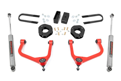 3.5 Inch Lift Kit | Rear Mono Leaf | Chevy Silverado 1500 2WD/4WD (2022-2024)