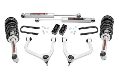 3.5 Inch Lift Kit | N3 Struts | Rear Mono Leaf | Chevy Silverado 1500 (2025)