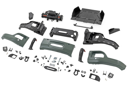 Front FXS Bumper | 12000S | GBD Cypress Gray | Chevy Silverado 1500 2WD/4WD (2023-2026)