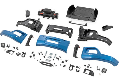 Front FXS Bumper | 12000S | GA0 North Sky Blue | Chevy Silverado 1500 2WD/4WD (2023-2026)