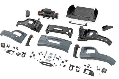 Front FXS Bumper | 12000S | GNO Slate Gray | Chevy Silverado 1500 2WD/4WD (2023-2026)