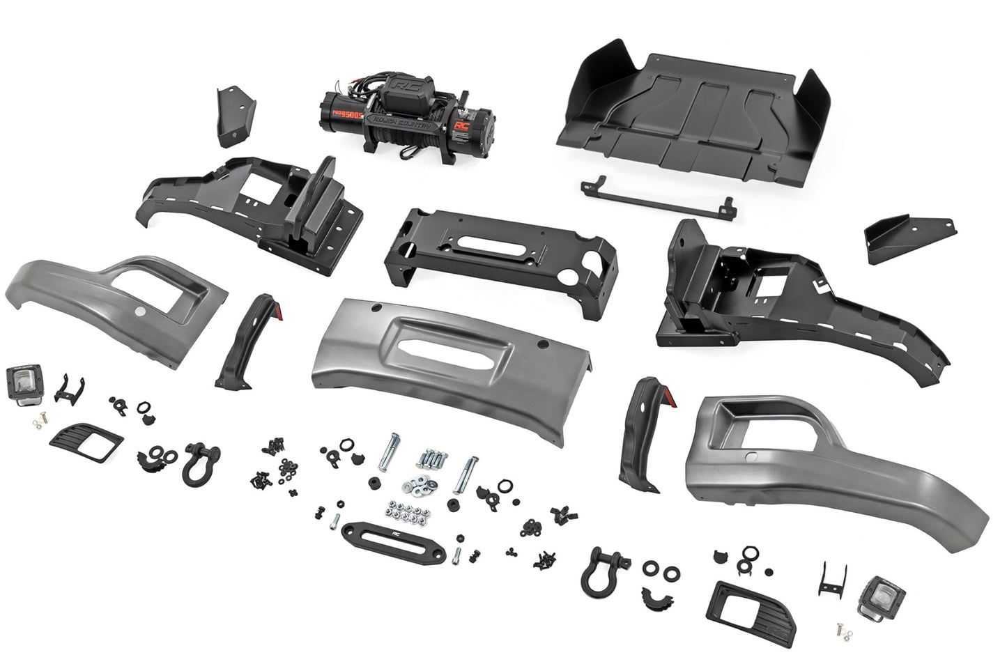 Front FXS Bumper | 12000S | GXD Sterling Grey Metallic | Chevy Silverado 1500 (2023-2026)