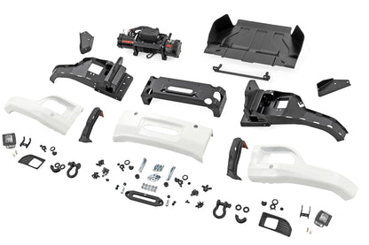 Front FXS Bumper | 12000S | GAZ Summit White | Chevy Silverado 1500 2WD/4WD (2023-2026)