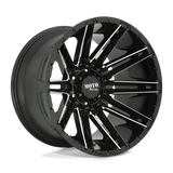 Moto Metal MO998 KRAKEN GLOSS BLACK MILLED 20x10 8x170 Wheels | Offset: -18 | Backspace: 4.79 | Bore: 125.1