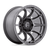 Fuel D793 MATTE GUNMETAL 17x9 6x139.7 Wheels | Offset: 1 | Backspace: 5.04 | Bore: 106.1