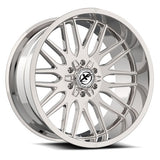XF OFFROAD XF-240 Chrome 20x10 8x165.1/8x180 Wheels | Offset: -12 | Backspace: 5 | Bore: 125.2