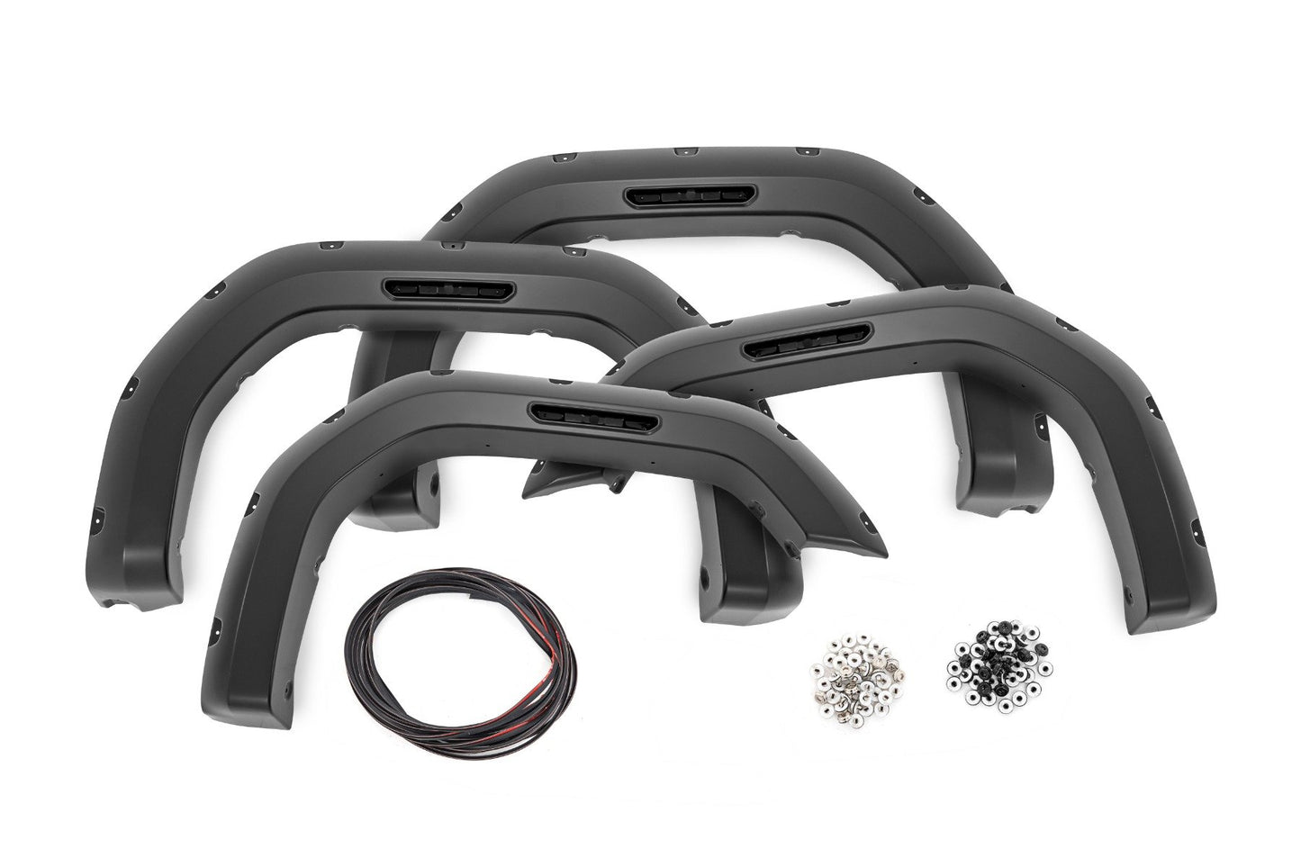 Pocket Fender Flares | GNO Thunderstorm Gray | GMC Sierra 2500 HD/Sierra 3500 HD (20-24)