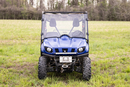 Full Windshield | Scratch Resistant | Yamaha Rhino 450/660/700