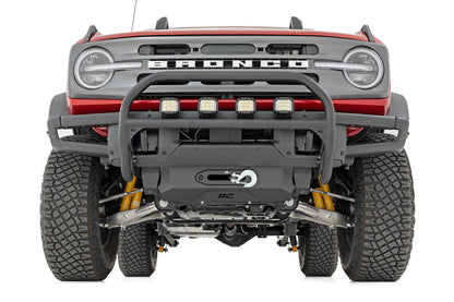 Nudge Bar | 3 Inch Wide Angle Led (x4) | Oe Modular Steel | Ford Bronco (21-23)