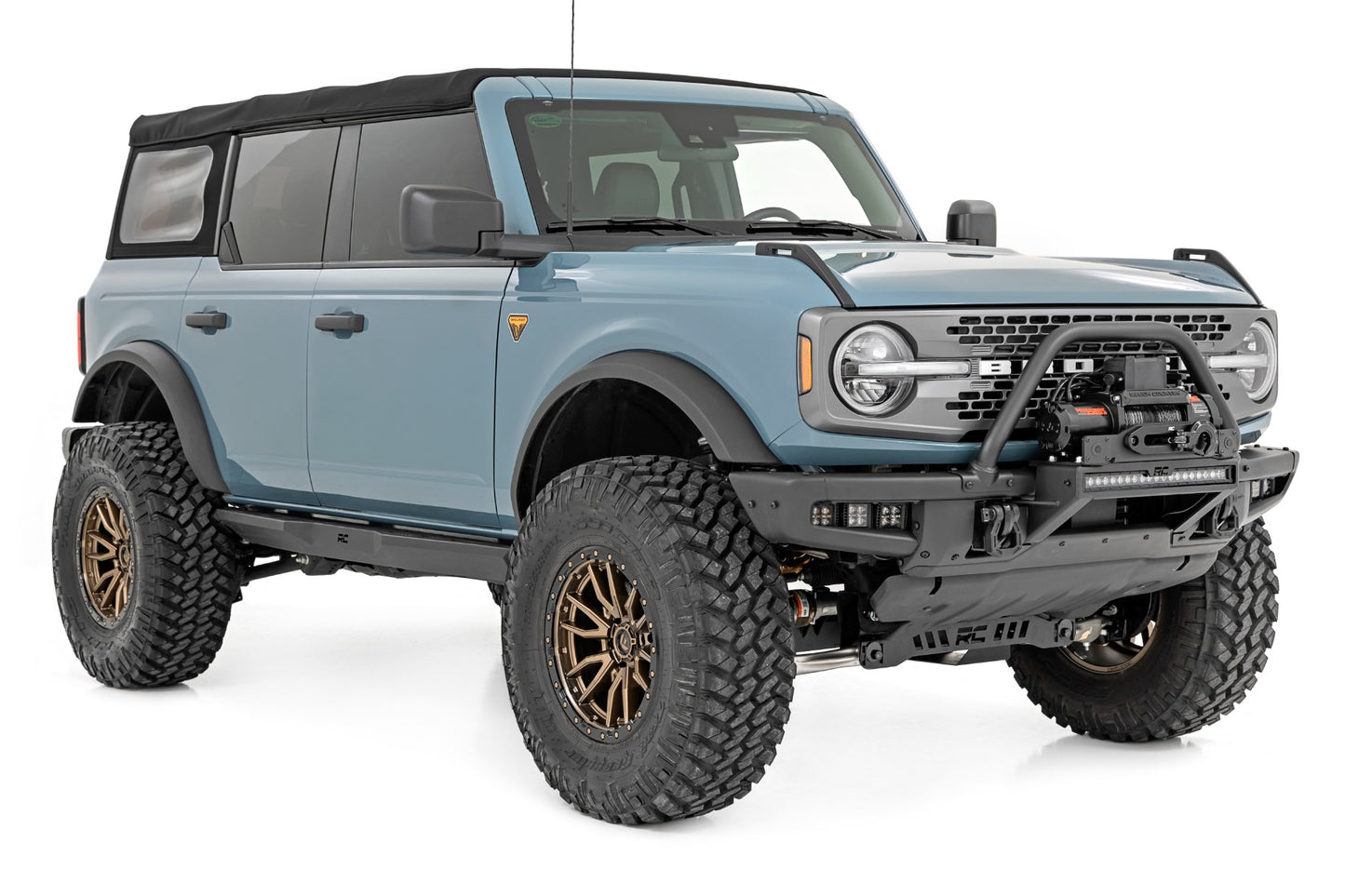 Rock Sliders | Heavy Duty l 4-Door | Ford Bronco 4WD (2021-2023)