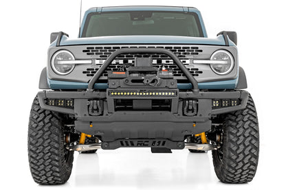 LED Light Kit | Fog Mount | Triple 2" Black Pair | Flood | Ford Bronco (21-23)