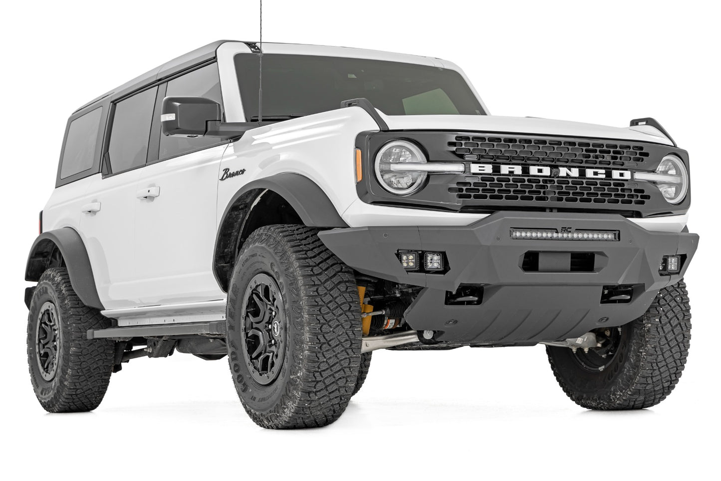 Front Bumper | Modular | Full Wings | DRL | Ford Bronco 4WD (21-23)