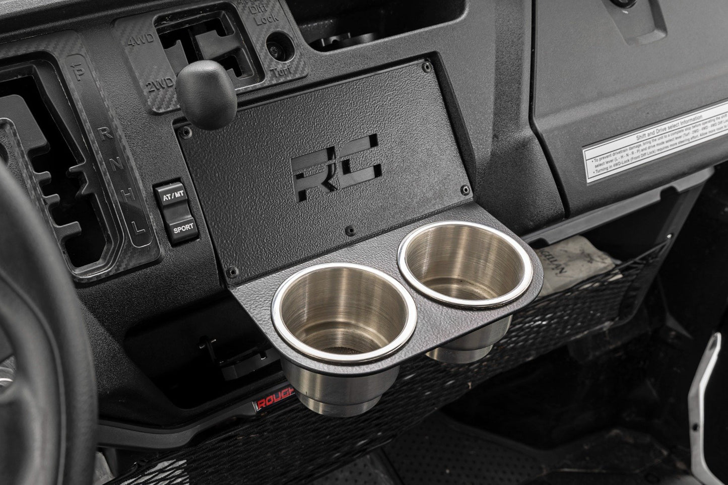 Cup Holder | MLC-8 Mount | Honda Pioneer 1000/Pioneer 1000-5