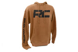 Rough Country Hoodie | RC Topographical Sleeve | Saddle | 3XL