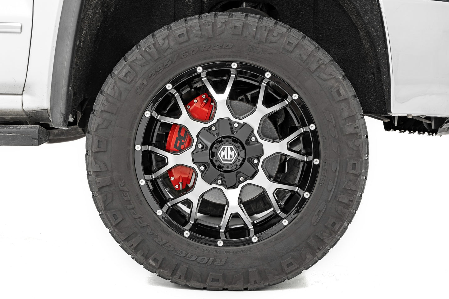 Caliper Covers | Front and Rear | Red | Chevy/GMC 1500 (14-18)