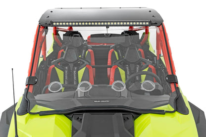 Vented Full Windshield | Scratch Resistant | Polaris RZR Pro/Turbo R