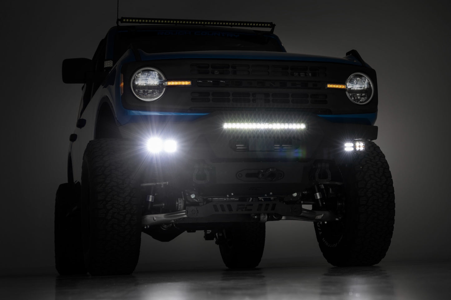 Front Bumper | Modular | Stubby Wings | Ford Bronco 4WD (2021-2023)