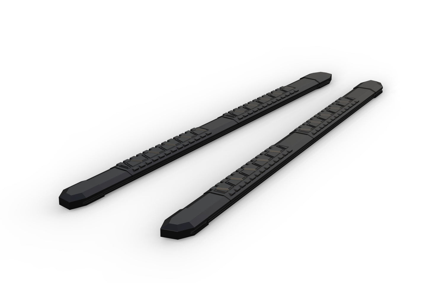 Vanguard Black Powdercoat Side Steps & Running Boards Running Boards Running Board for 2020-2024 jeep gladiator
