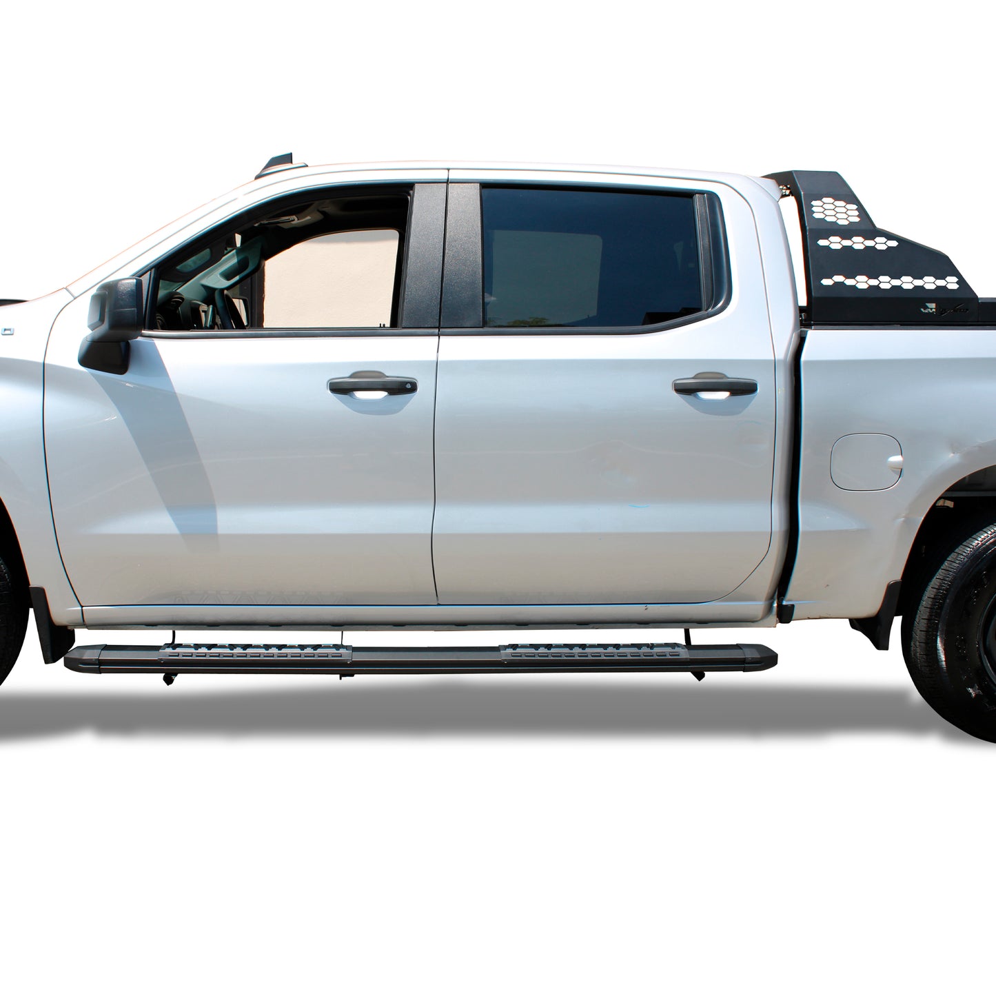 Vanguard Black Powdercoat Side Steps & Running Boards Running Boards Running Board for 2020-2024 jeep gladiator
