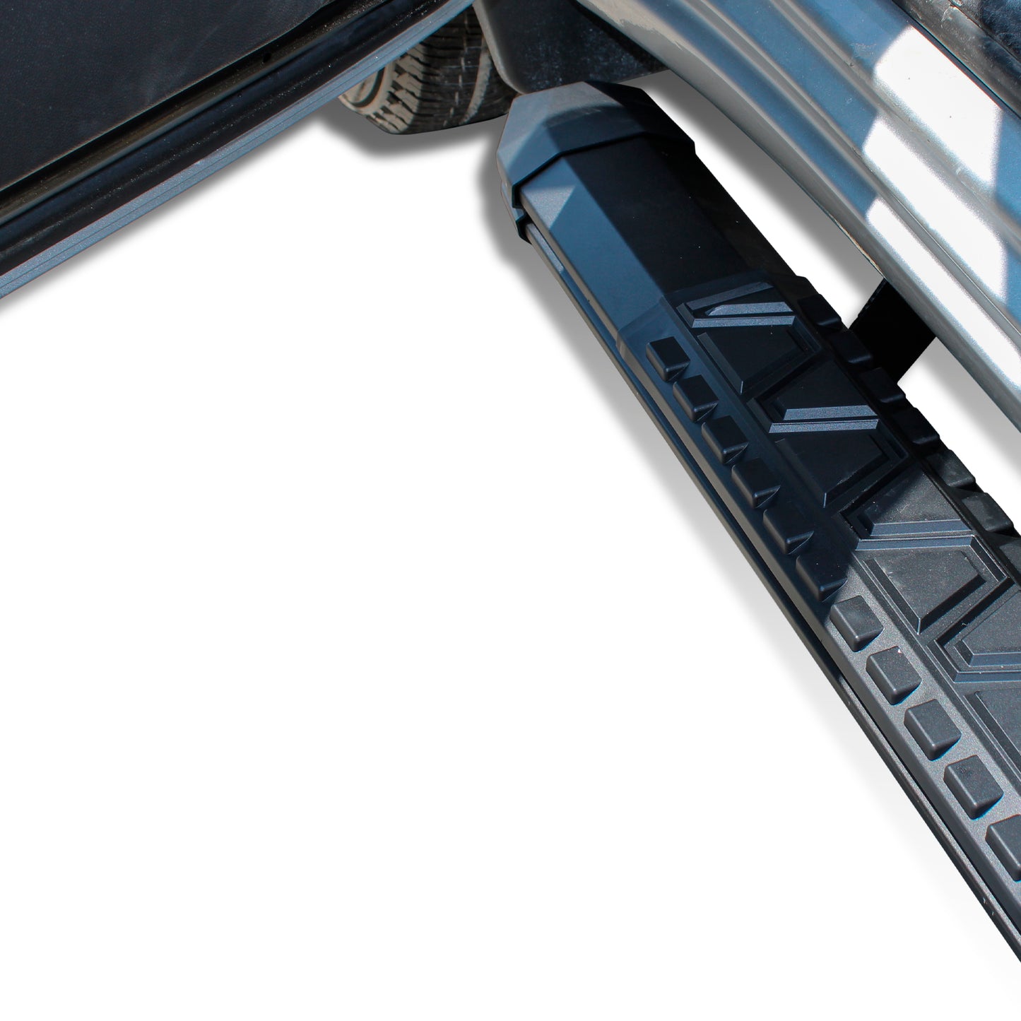 Vanguard Black Powdercoat Side Steps & Running Boards Running Boards Running Board for 2020-2024 jeep gladiator