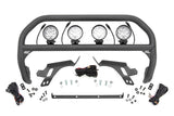 Nudge Bar | w/ Tow Hooks | 4 Inch Round Led (x4) | Ford Bronco Sport 4WD (2021-2024)