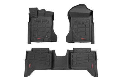 Sure-Fit Floor Mats | Front & Rear | Crew | Ford Ranger 2WD/4WD (2024)