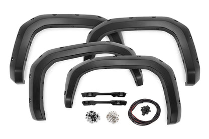 Pocket Fender Flares | 8W7 Blue Crush | Toyota Tacoma 2WD/4WD (2024)