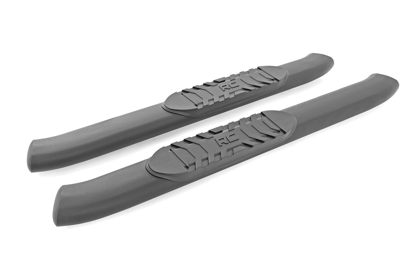 Oval Nerf Steps | 2-Door | Black | Ford Bronco (2 Door) 4WD (21-23)