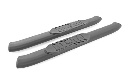 Oval Nerf Steps | 2-Door | Black | Ford Bronco (2 Door) 4WD (21-23)