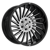 XF OFFROAD XF-239 Black Brushed Dark Tint 20x9 8x165.1/8x180 Wheels | Offset: 12 | Backspace: nan | Bore: 125.2