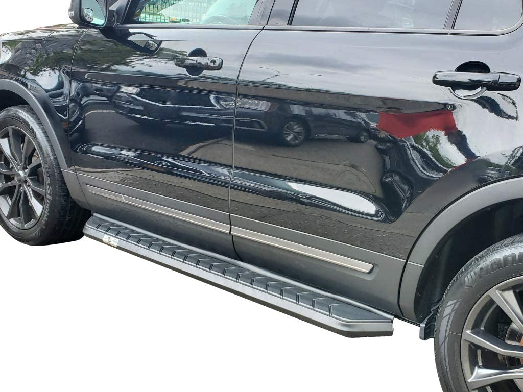 Vanguard Black Side Steps & Running Boards Running Boards Running Board for 2016-2022 honda pilot