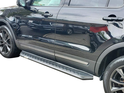Vanguard Black Side Steps & Running Boards Running Boards Running Board for 2020-2024 toyota highlander