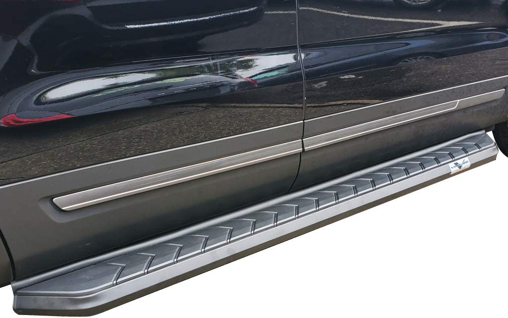 Vanguard Black Side Steps & Running Boards Running Boards Running Board for 2017-2020 acura mdx