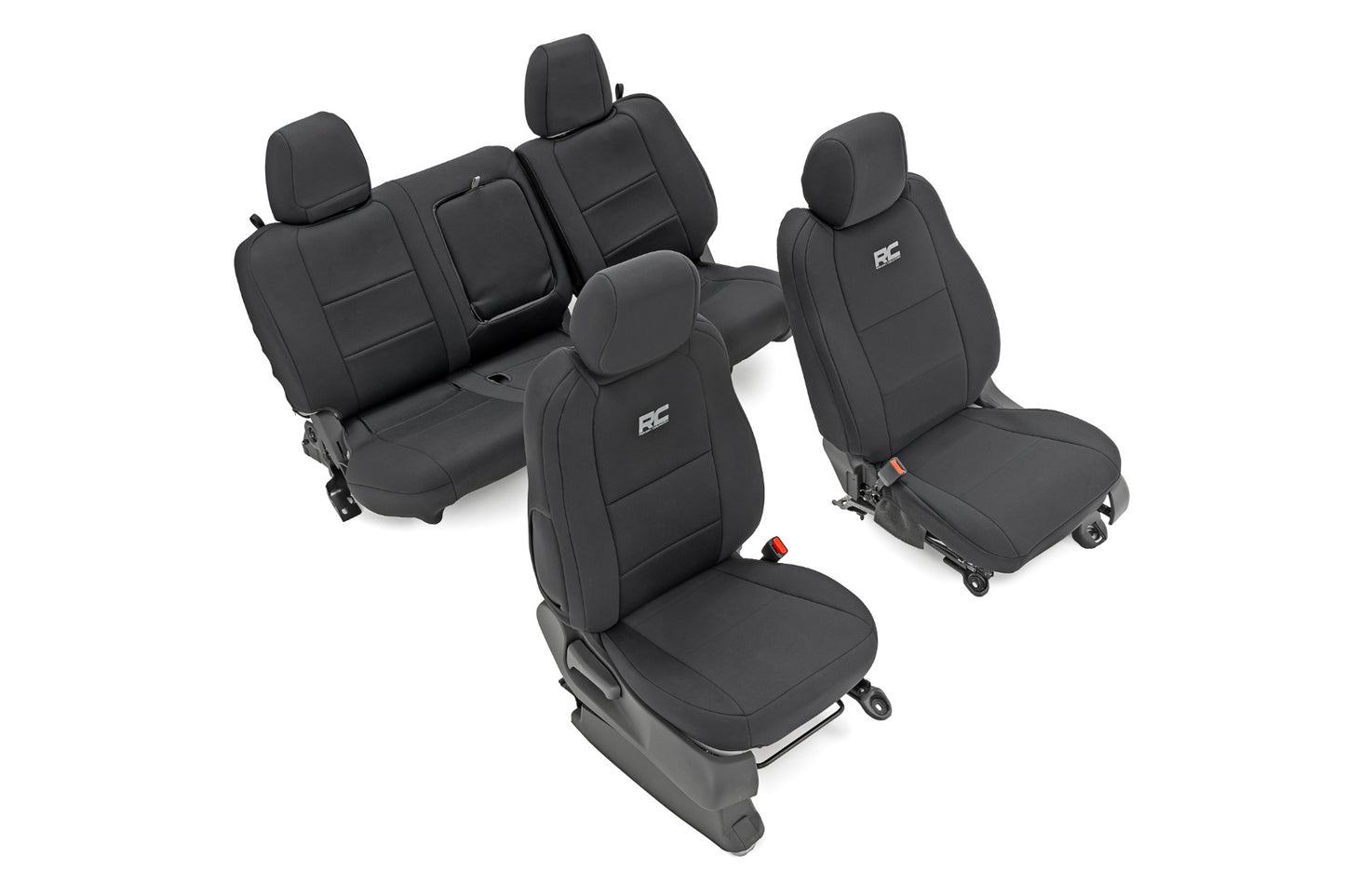 Seat Covers | FR & RR | Crew Cab | Nissan Frontier 2WD/4WD (22-24)