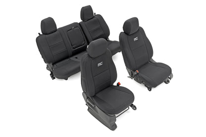 Seat Covers | FR & RR | Crew Cab | Nissan Frontier 2WD/4WD (22-24)