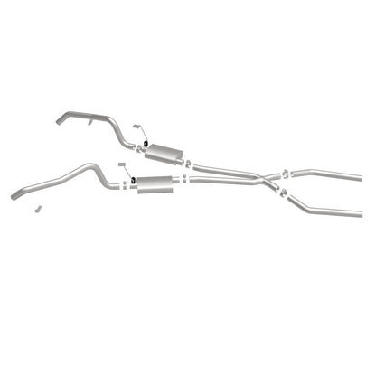 MagnaFlow Sys Cat-Back 67-72 F-Body 2.50inch w/Tru-X