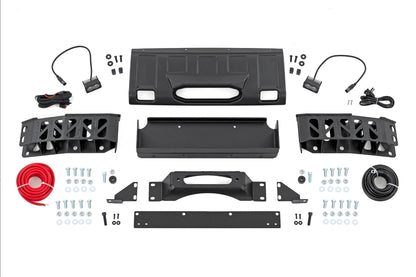 Hidden Winch Mount | White SAE | Fog | Toyota Land Cruiser 4WD (2024-2025)