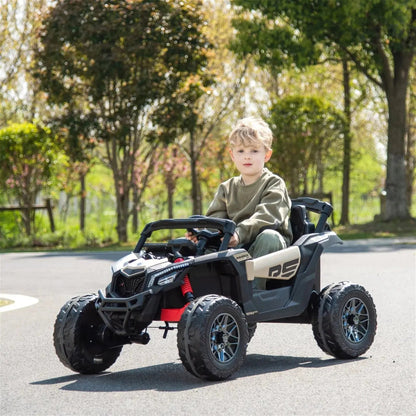 Officially Licensed Can-Am Maverick 24V 1-Seater Kids Ride-On UTV