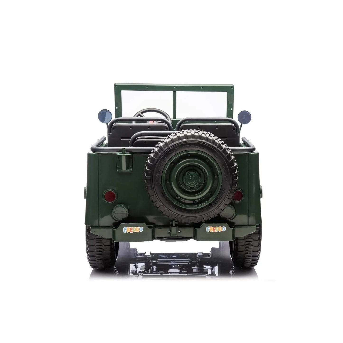 24V Military Willy Truck 3 Seater Electric Ride on