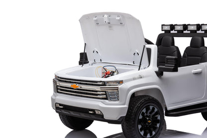 24V 4x4 Chevrolet Silverado 2 Seater Ride on Truck for Kids