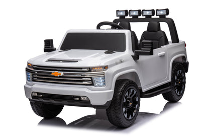 24V 4x4 Chevrolet Silverado 2 Seater Ride on Truck for Kids