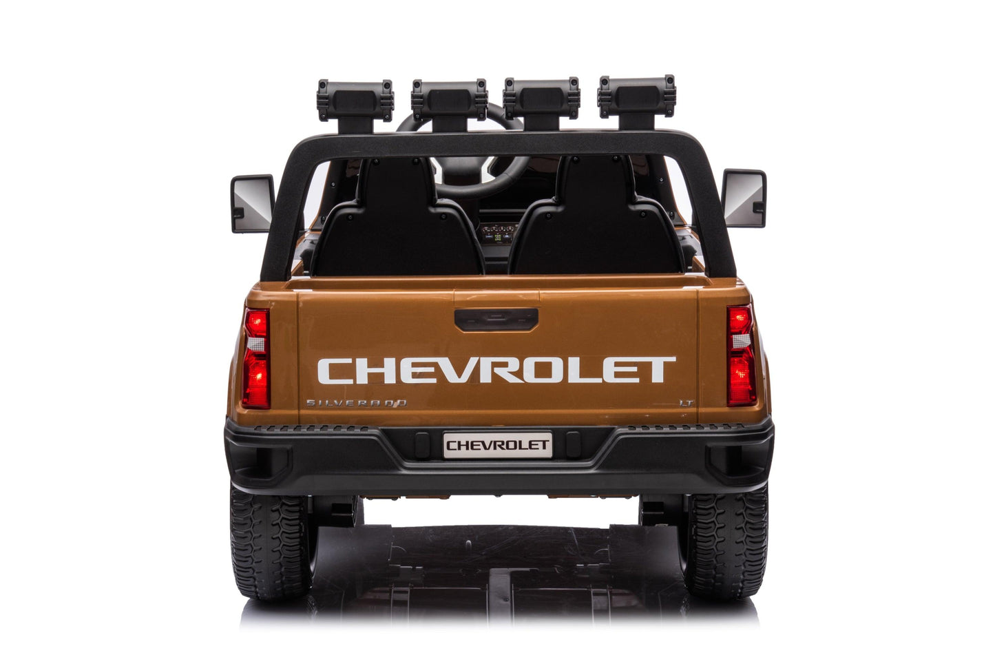 24V 4x4 Chevrolet Silverado 2 Seater Ride on Truck for Kids