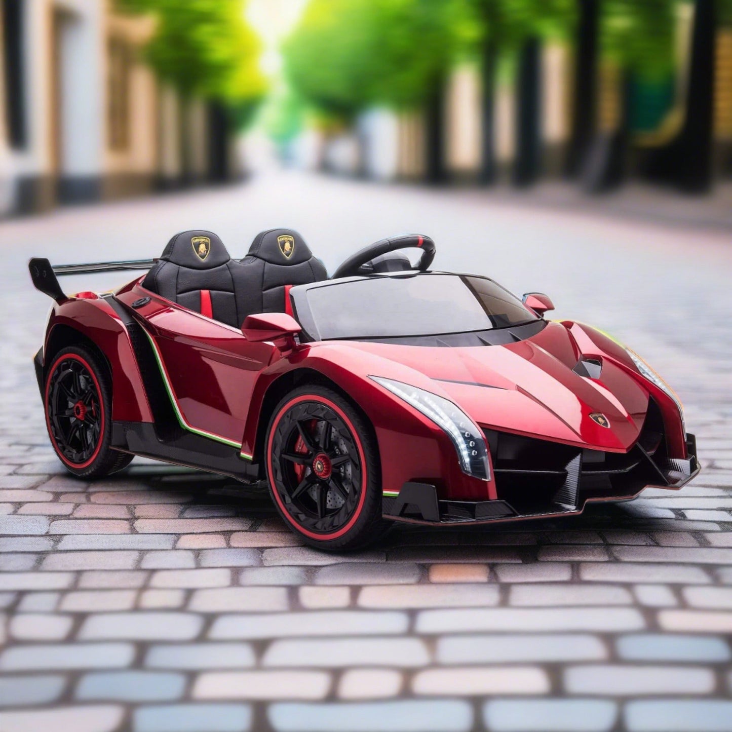 24V 4x4 Lamborghini Veneno 2 Seater Ride on Car