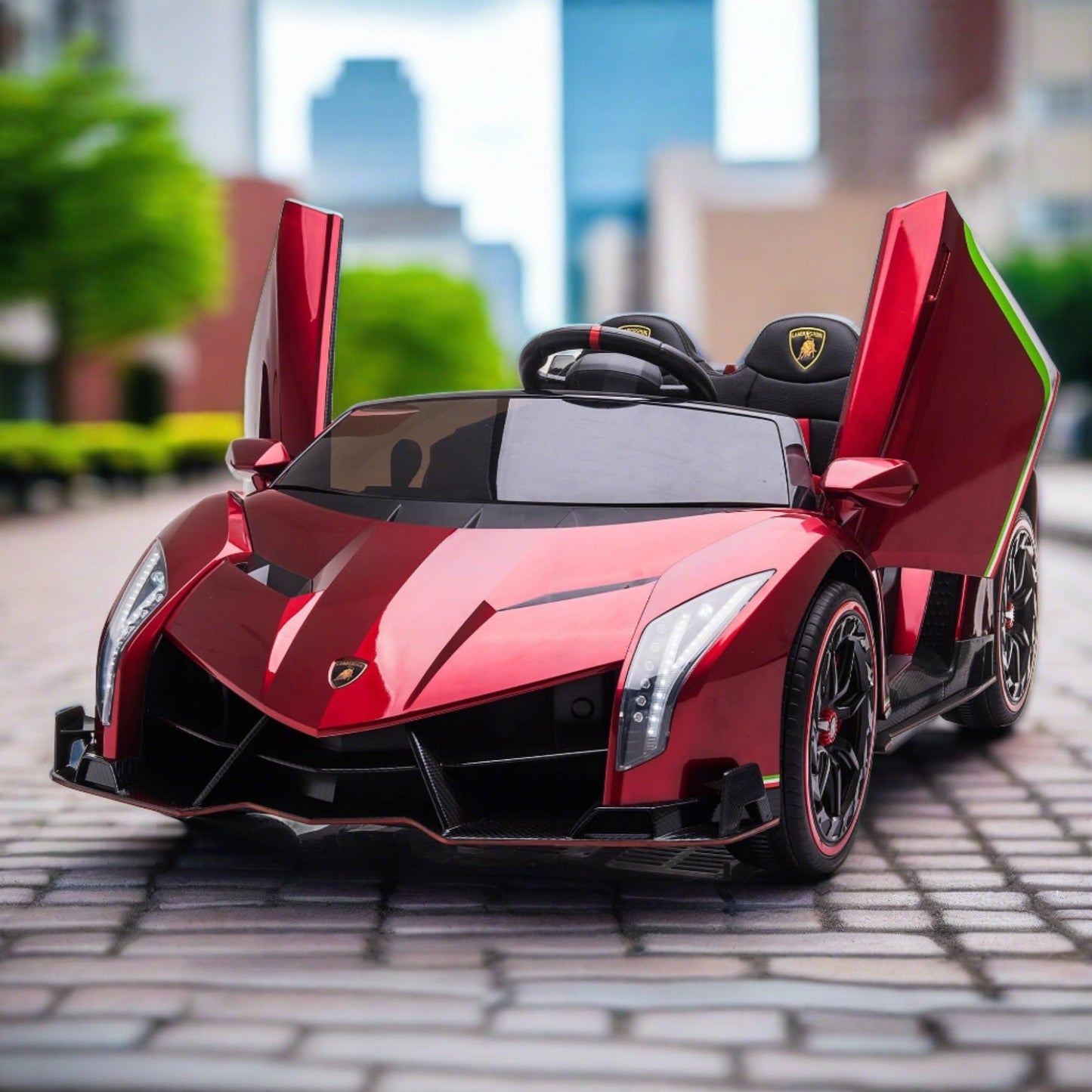 24V 4x4 Lamborghini Veneno 2 Seater Ride on Car