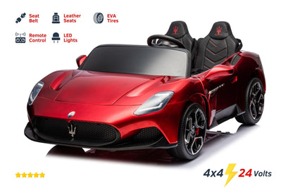 24V 4x4 Maserati MC20 2 Seater Ride on Car for Kids