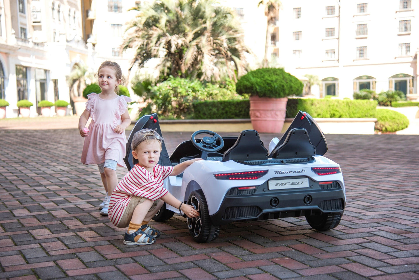 24V 4x4 Maserati MC20 2 Seater Ride on Car for Kids