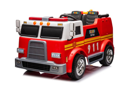 24V Freddo Fire Truck 2-Seater Ride on