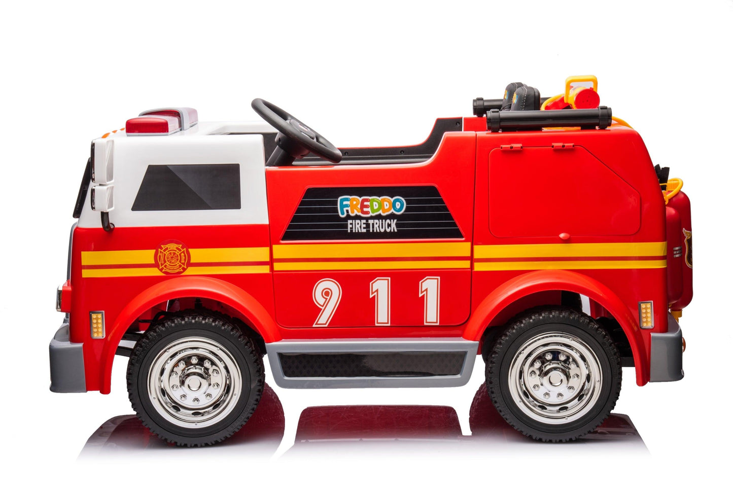 24V Freddo Fire Truck 2-Seater Ride on