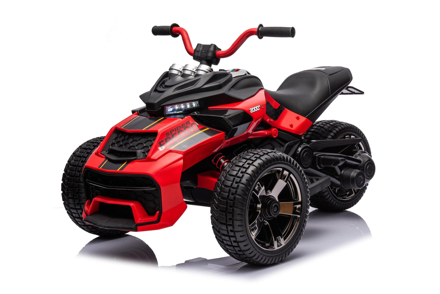 24V Freddo Spider 2 Seater Ride-On 3 Wheel Motorcycle