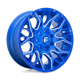 Fuel D770 ANODIZED BLUE MILLED 20x9 8x170 Wheels | Offset: 1 | Backspace: 5.04 | Bore: 125.1